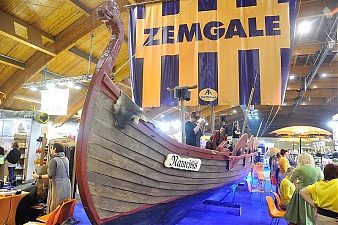 Второй корабль был представлен общественности в латвийском павильоне международной туристической выставки Balttur 2014. 